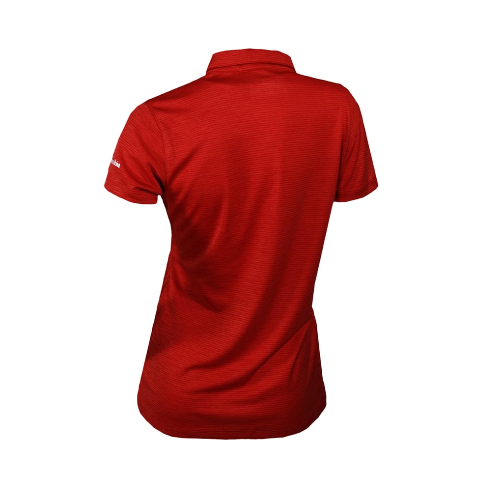  New Jersey Devils Columbia Women's Omni-Wick Set II Polo - Red